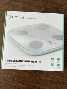 NEW FitTrack DARA Smart Body Composition Scale - White
